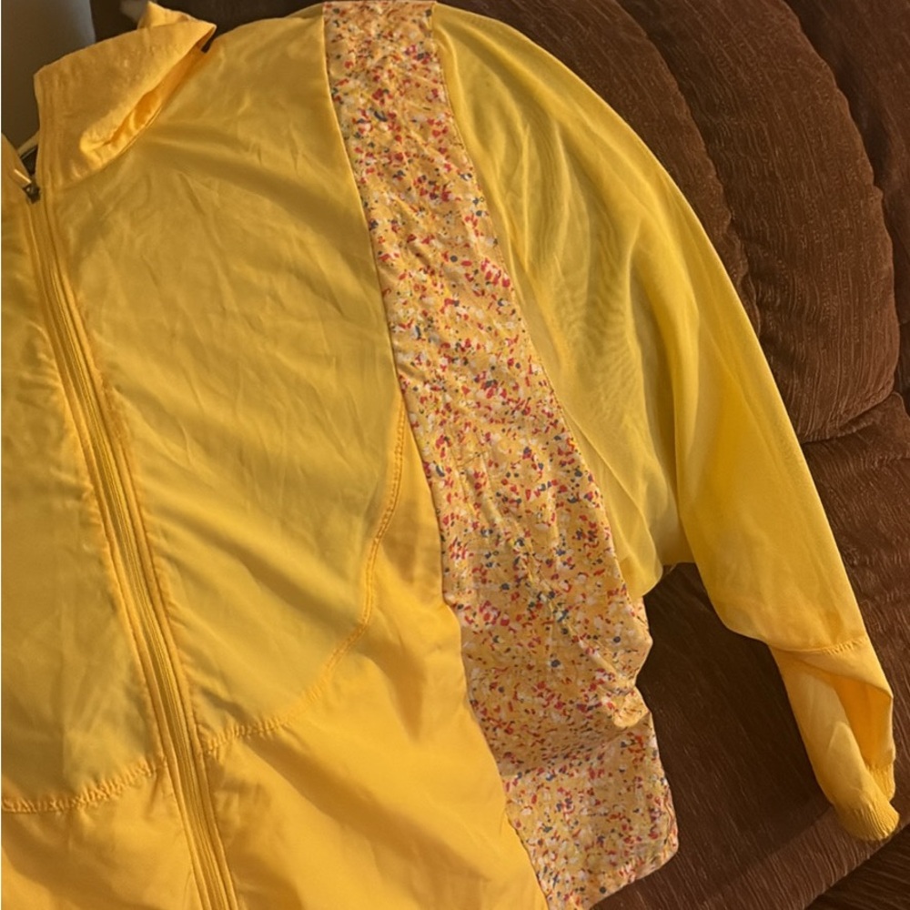 Nike Yellow Jacket with Gray Trim